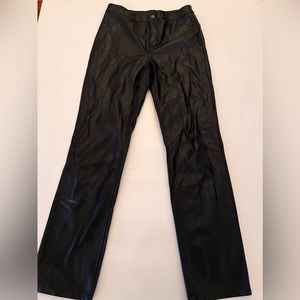 Free People Faux Leather pants